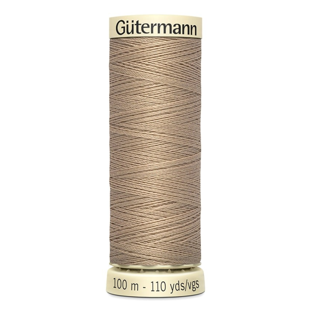 Gütermann Cucitutto – Filo Poliestere 100 m – 100% Poliestere - Bianco, Nero, Beige, Giallo, Grigio, Marrone