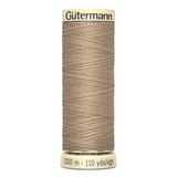 Gütermann Cucitutto – Filo Poliestere 100 m – 100% Poliestere - Bianco, Nero, Beige, Giallo, Grigio, Marrone