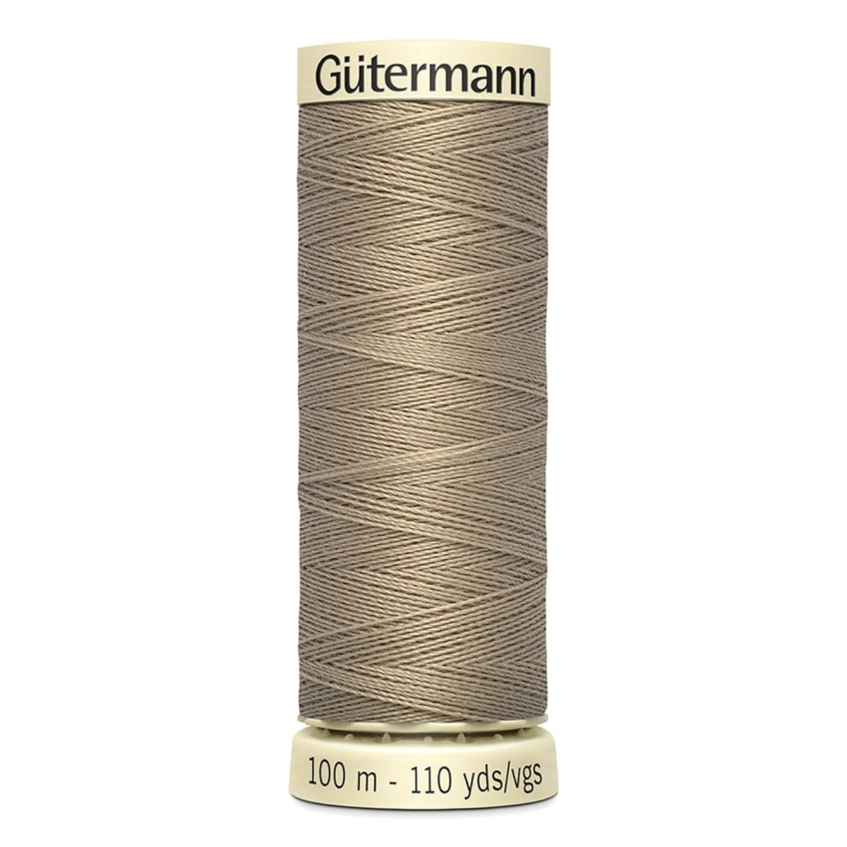 Gütermann Cucitutto – Filo Poliestere 100 m – 100% Poliestere - Bianco, Nero, Beige, Giallo, Grigio, Marrone