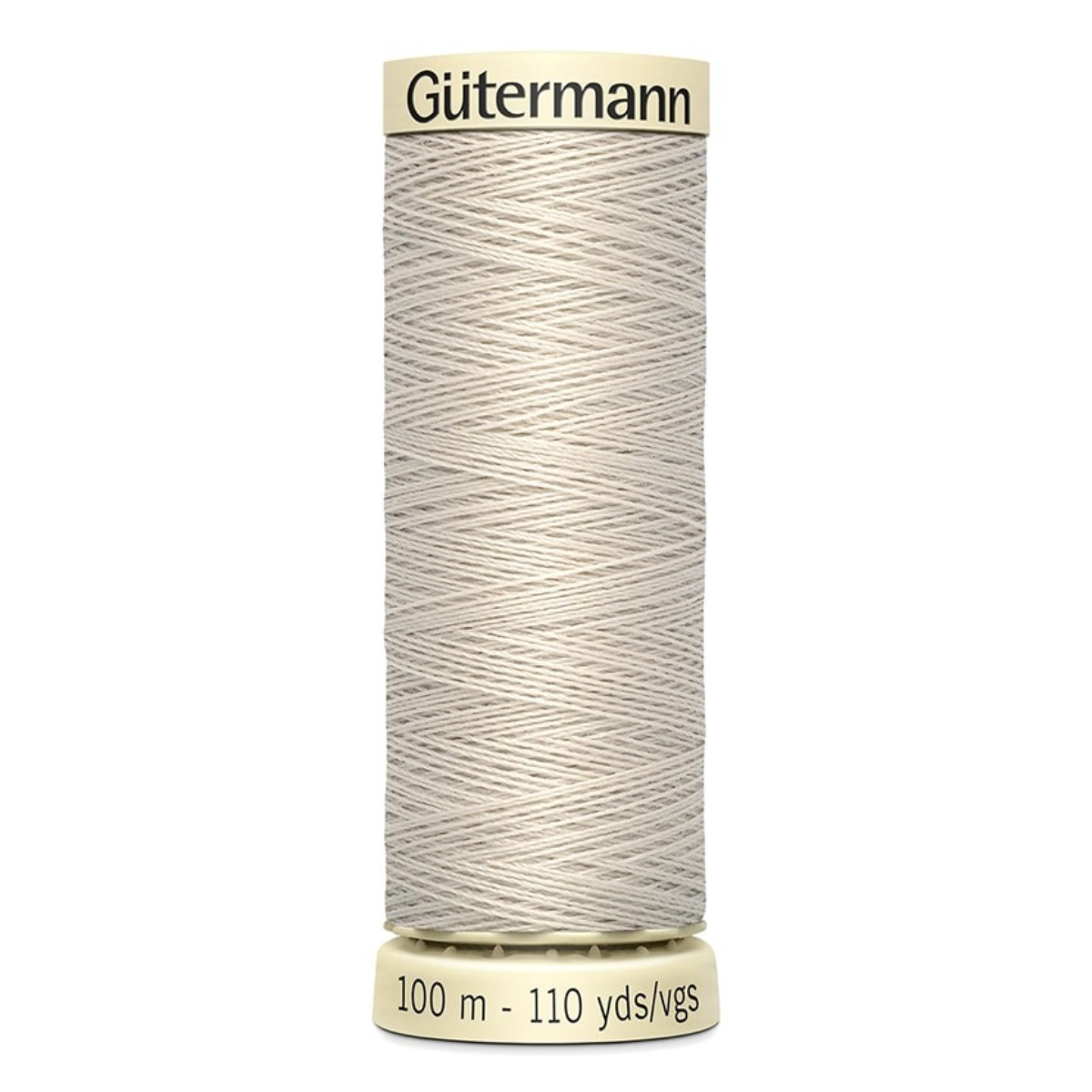 Gütermann Cucitutto – Filo Poliestere 100 m – 100% Poliestere - Bianco, Nero, Beige, Giallo, Grigio, Marrone