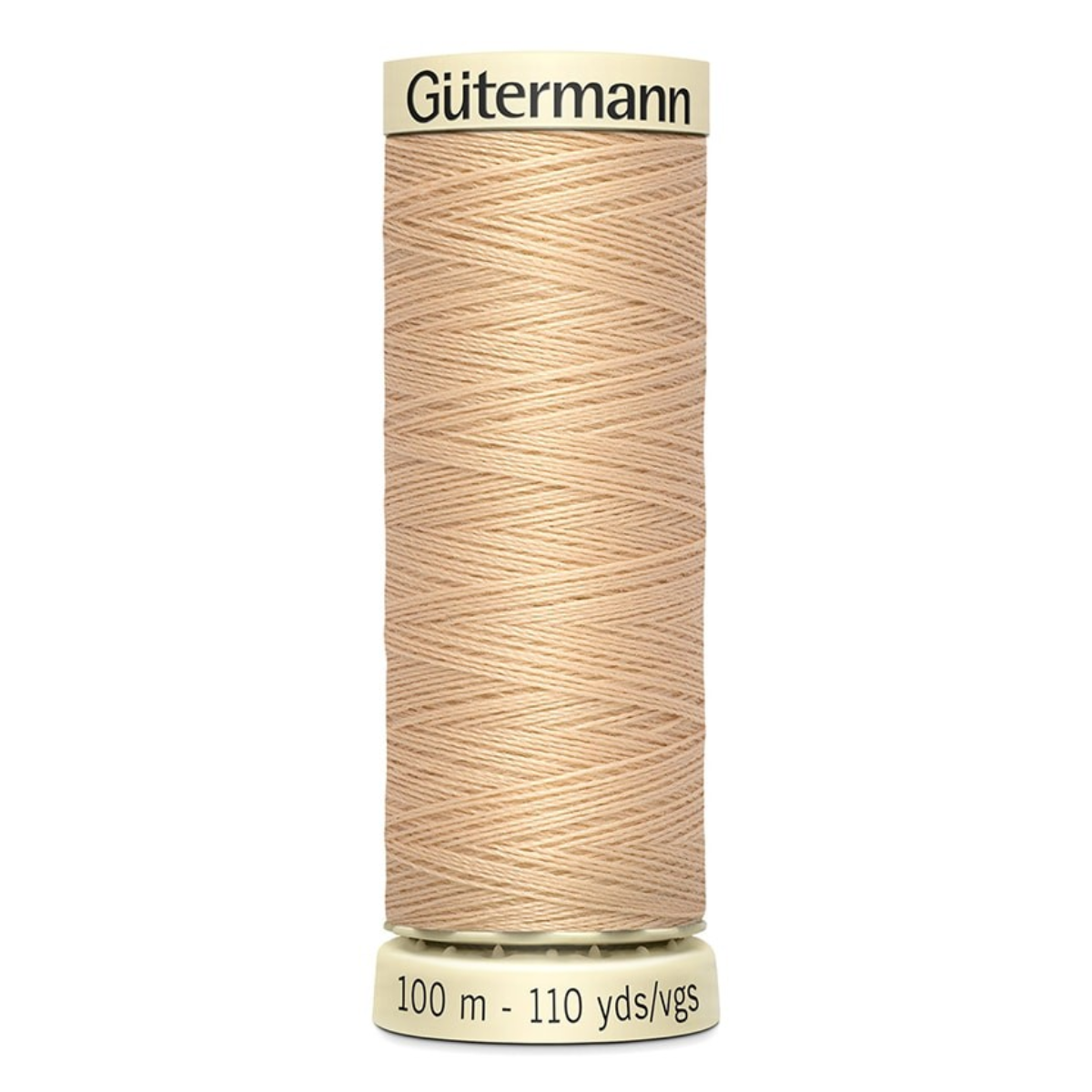 Gütermann Cucitutto – Filo Poliestere 100 m – 100% Poliestere - Bianco, Nero, Beige, Giallo, Grigio, Marrone