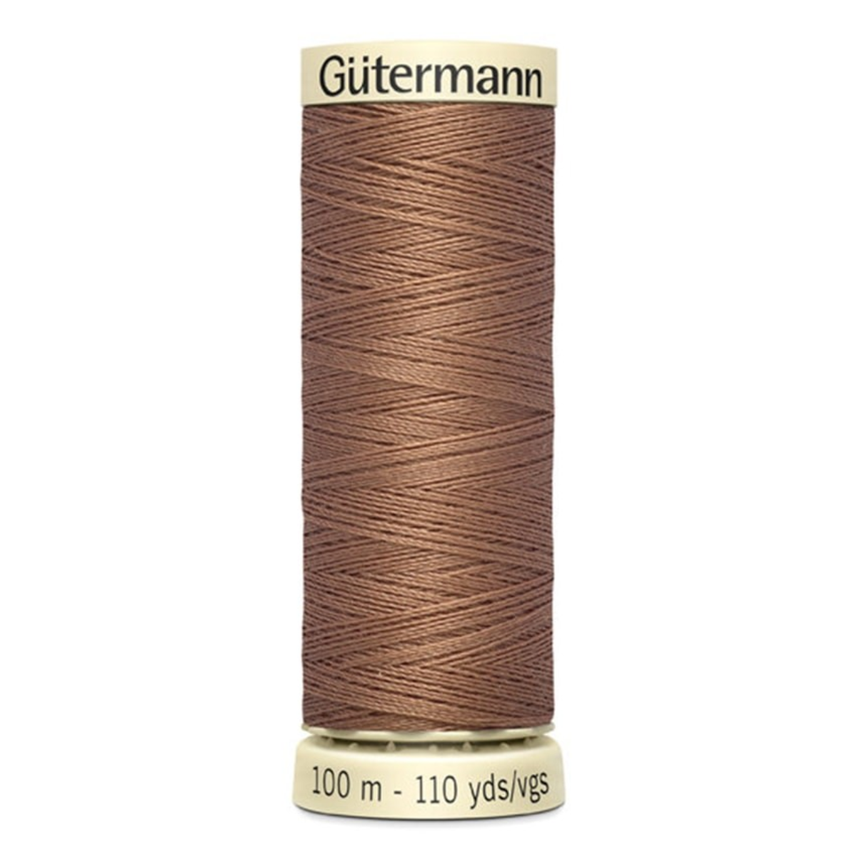 Gütermann Cucitutto – Filo Poliestere 100 m – 100% Poliestere - Bianco, Nero, Beige, Giallo, Grigio, Marrone