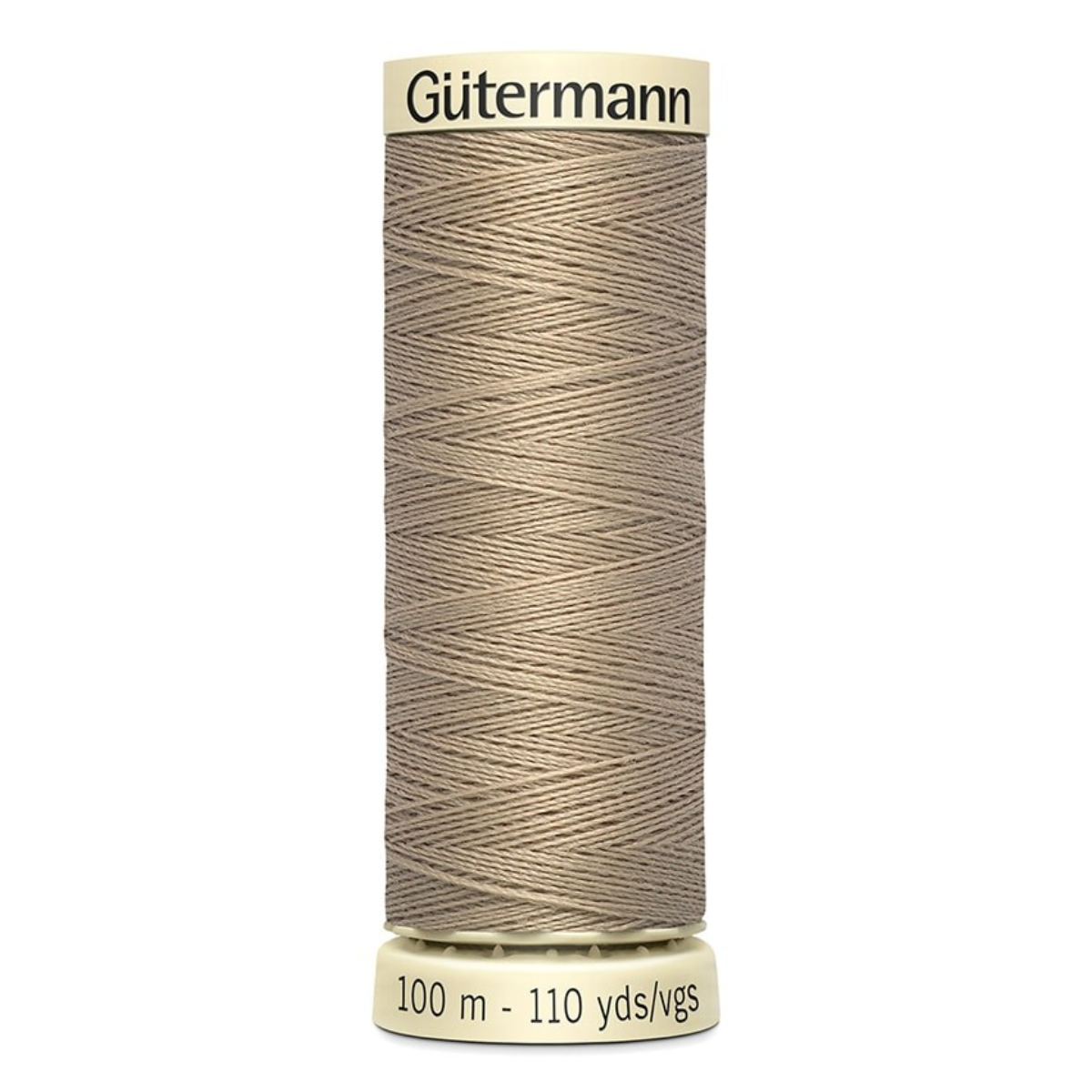 Gütermann Cucitutto – Filo Poliestere 100 m – 100% Poliestere - Bianco, Nero, Beige, Giallo, Grigio, Marrone