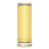 Gütermann Cucitutto – Filo Poliestere 100 m – 100% Poliestere - Bianco, Nero, Beige, Giallo, Grigio, Marrone