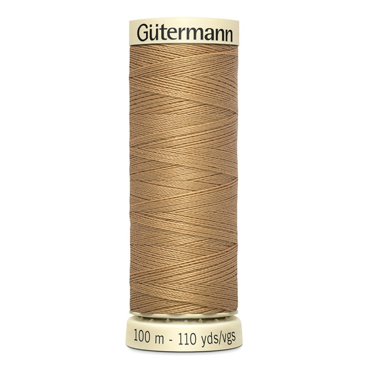 Gütermann Cucitutto – Filo Poliestere 100 m – 100% Poliestere - Bianco, Nero, Beige, Giallo, Grigio, Marrone