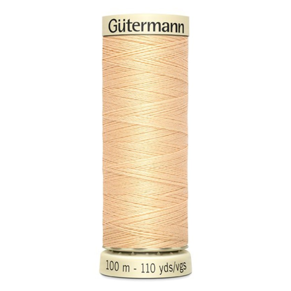 Gütermann Cucitutto – Filo Poliestere 100 m – 100% Poliestere - Bianco, Nero, Beige, Giallo, Grigio, Marrone