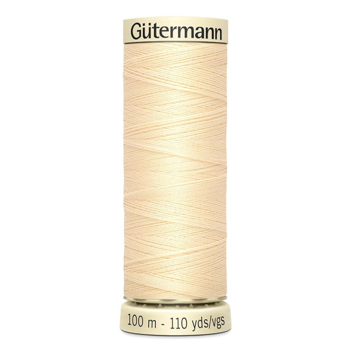 Gütermann Cucitutto – Filo Poliestere 100 m – 100% Poliestere - Bianco, Nero, Beige, Giallo, Grigio, Marrone