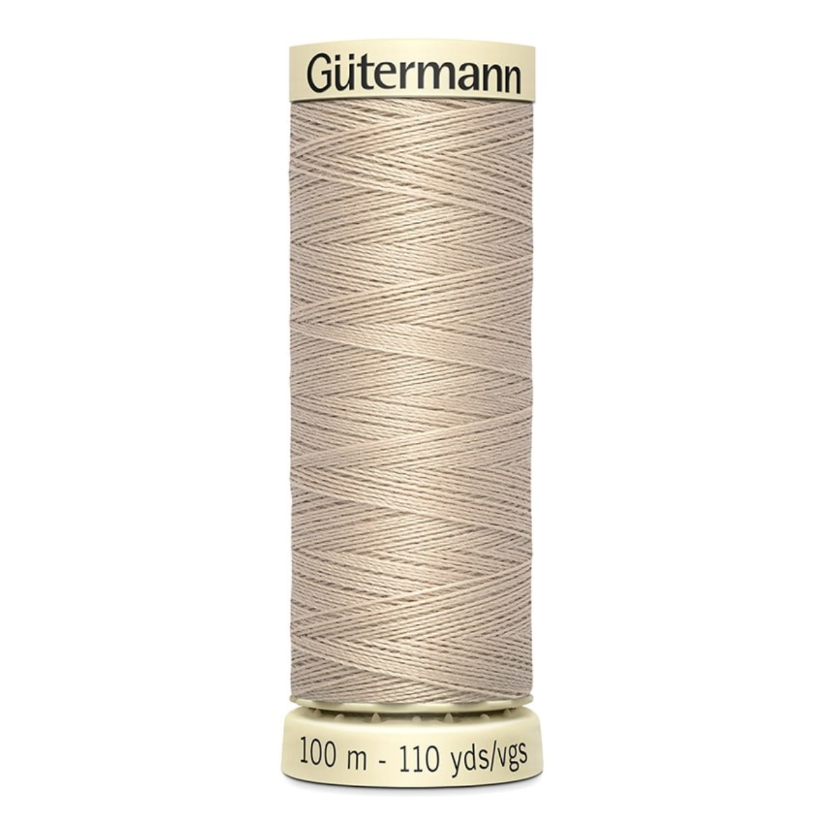 Gütermann Cucitutto – Filo Poliestere 100 m – 100% Poliestere - Bianco, Nero, Beige, Giallo, Grigio, Marrone