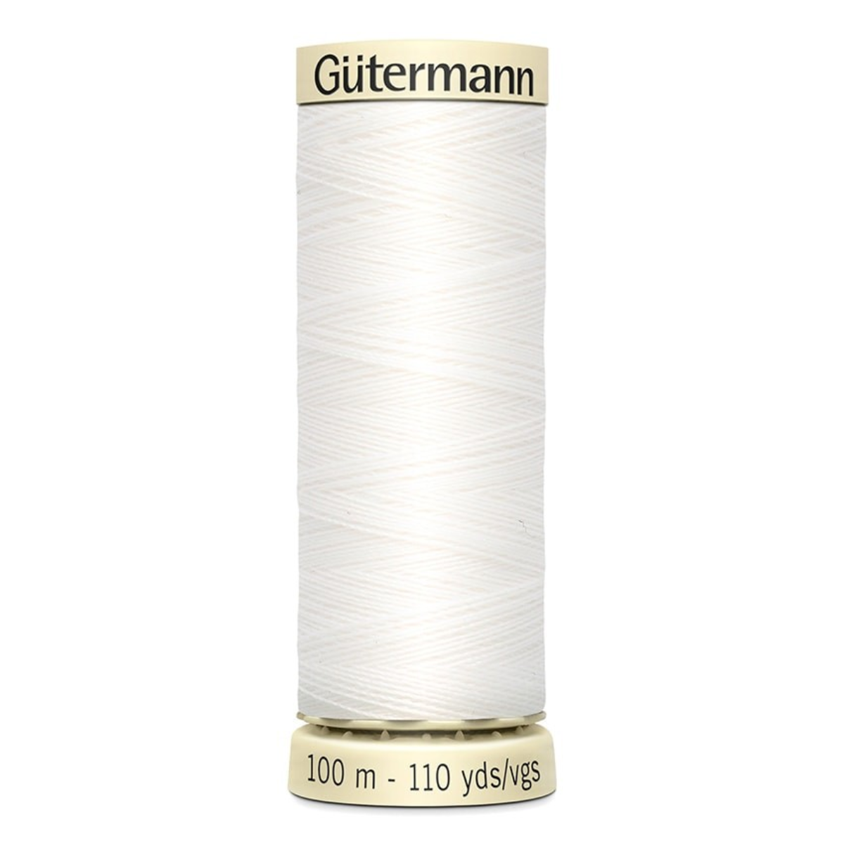 Gütermann Cucitutto – Filo Poliestere 100 m – 100% Poliestere - Bianco, Nero, Beige, Giallo, Grigio, Marrone