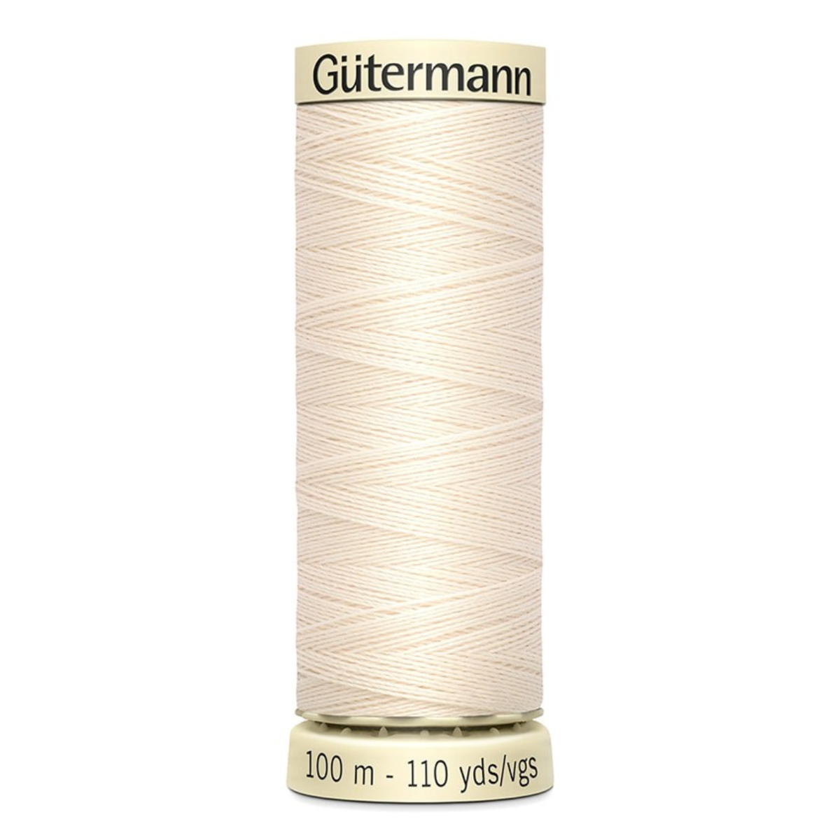 Gütermann Cucitutto – Filo Poliestere 100 m – 100% Poliestere - Bianco, Nero, Beige, Giallo, Grigio, Marrone