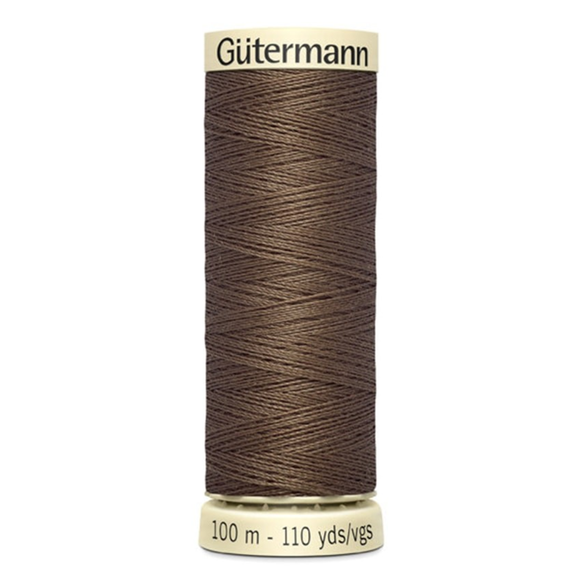 Gütermann Cucitutto – Filo Poliestere 100 m – 100% Poliestere - Bianco, Nero, Beige, Giallo, Grigio, Marrone