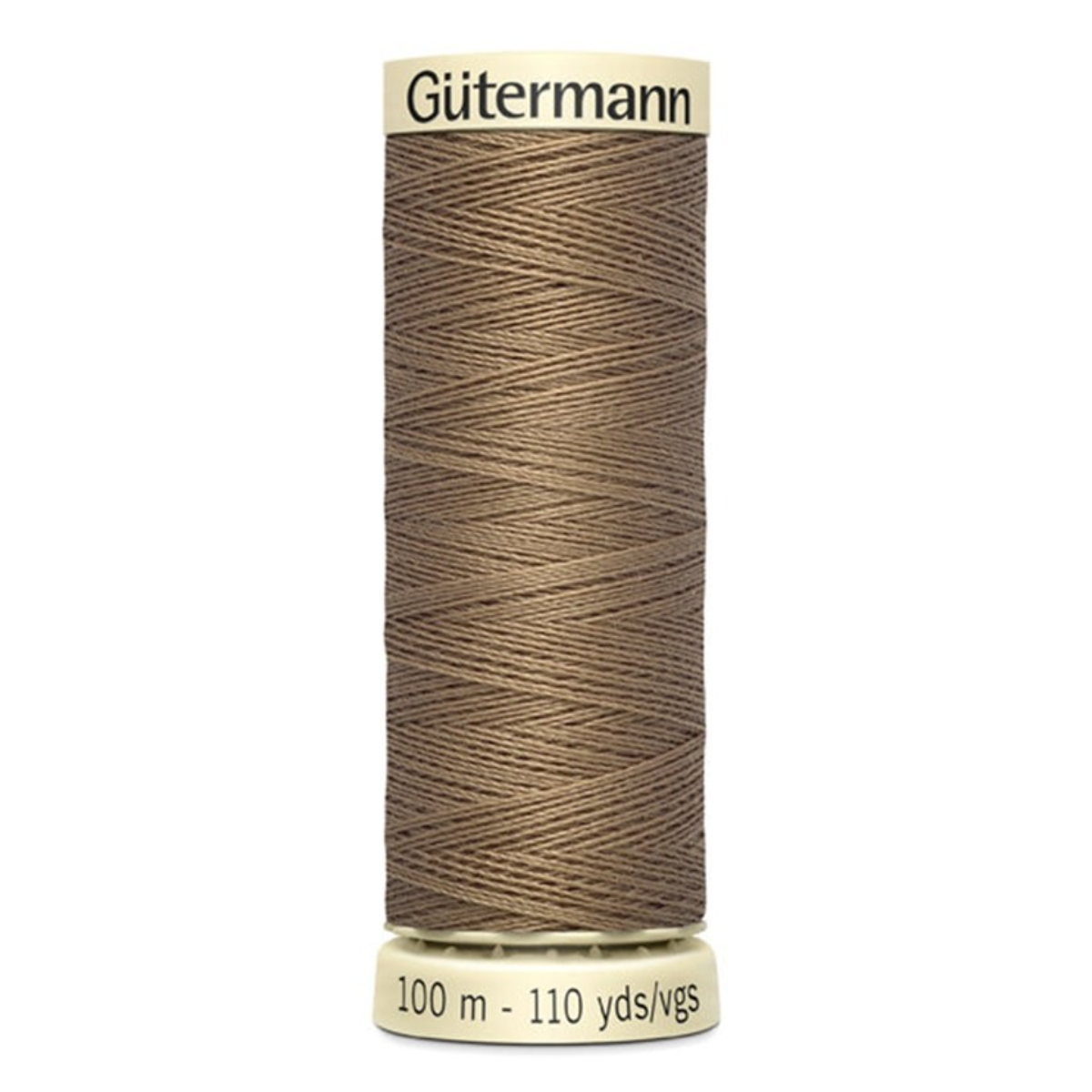 Gütermann Cucitutto – Filo Poliestere 100 m – 100% Poliestere - Bianco, Nero, Beige, Giallo, Grigio, Marrone