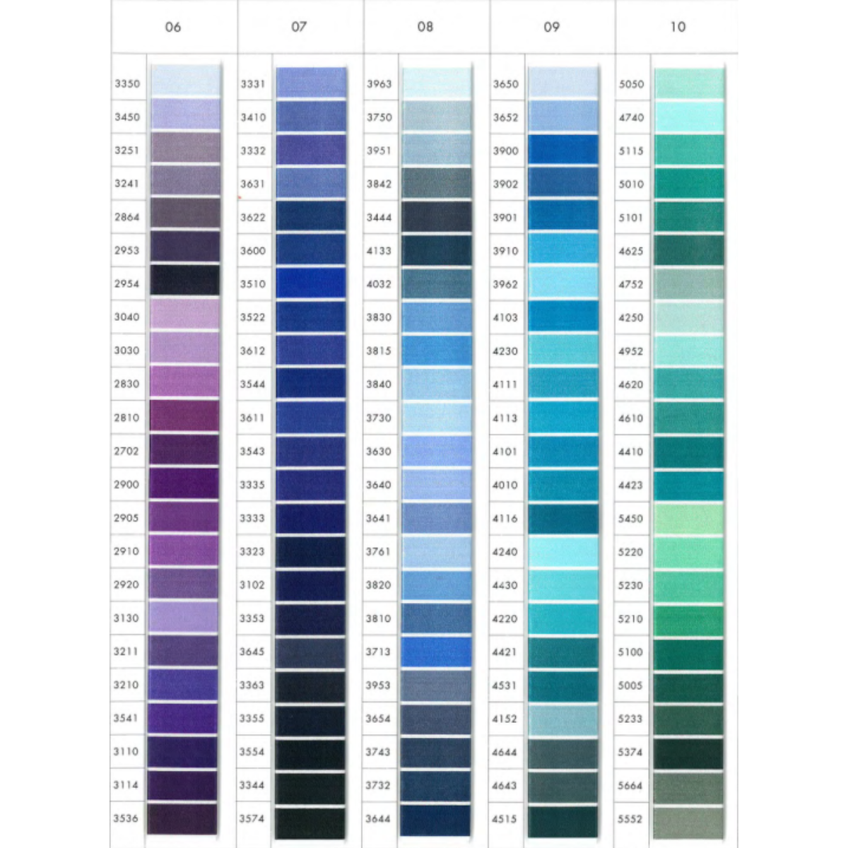 Cartella Colori Isacord Completa