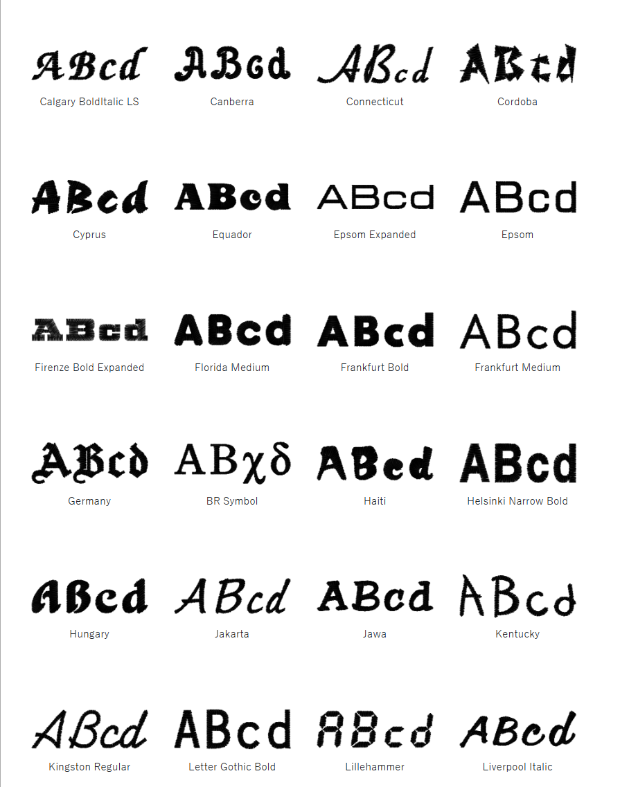 Brother BEaaS Name Designer Applicazione per conversione testo