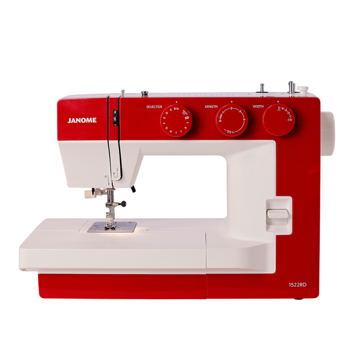 Janome 1522 Rosso Macchina per cucire Meccanica