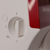 Janome 1522 Rosso Macchina per cucire Meccanica