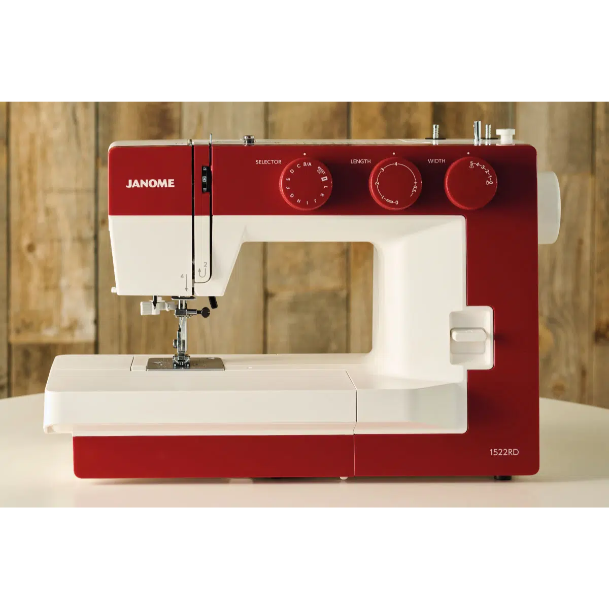 Janome 1522 Rosso Macchina per cucire Meccanica