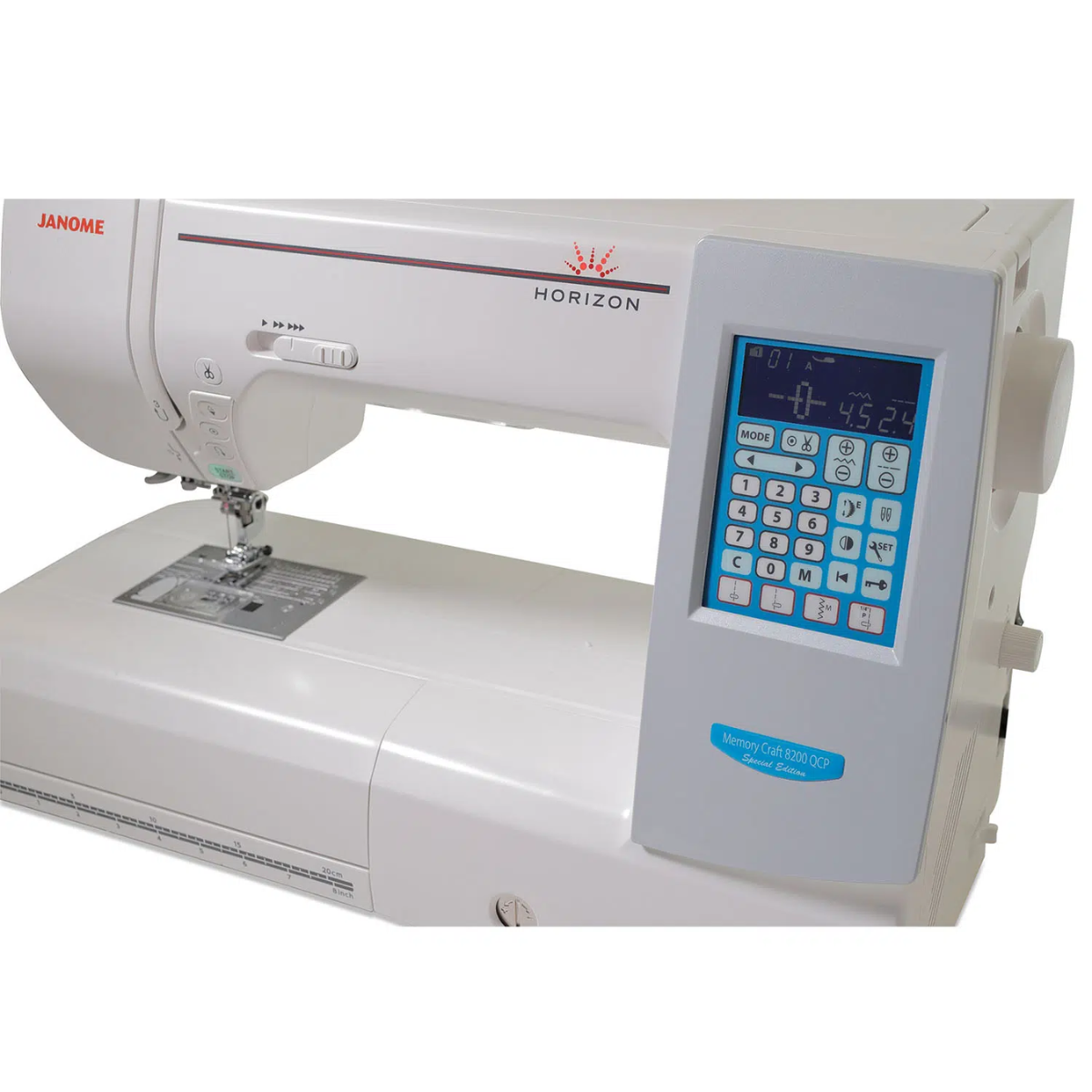 Janome Memory Craft 8200 QCP SE Macchina per cucire  Elettronica