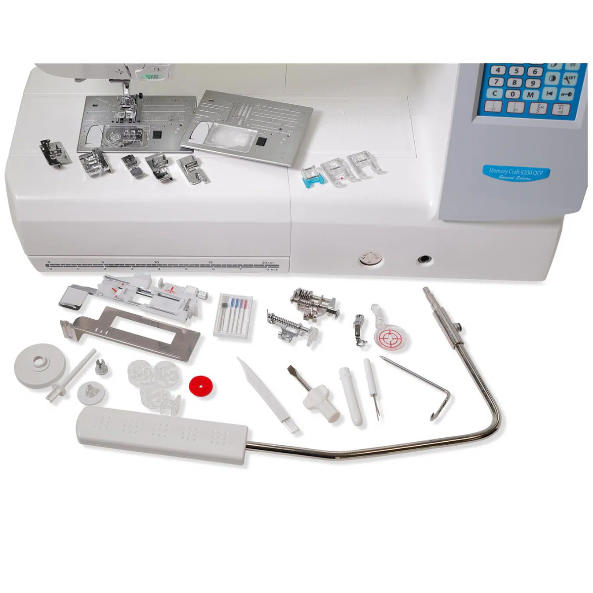 Janome Memory Craft 8200 QCP SE Macchina per cucire  Elettronica