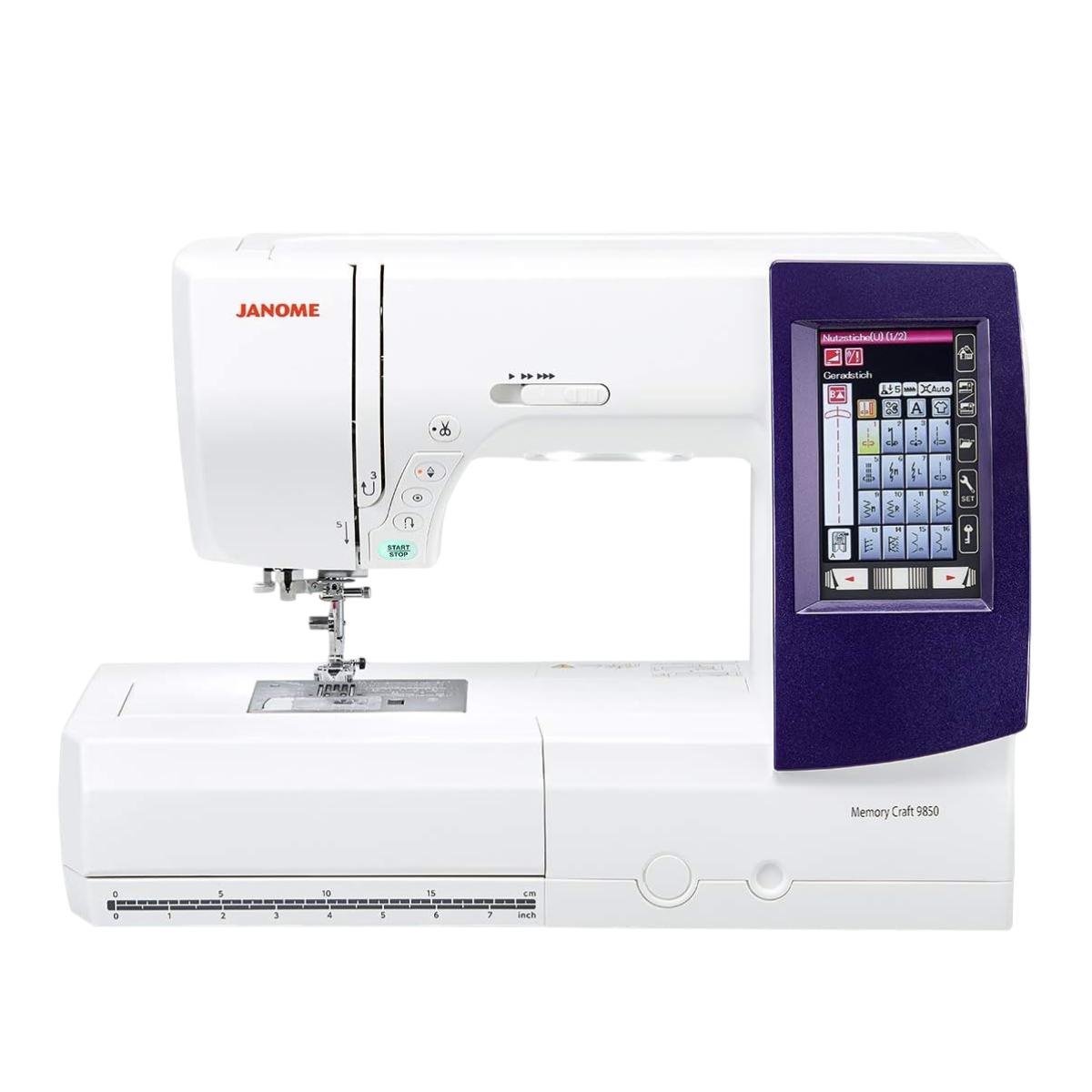 Janome 9850 Memory Craft  Macchina per cucire e ricamo  Elettronica