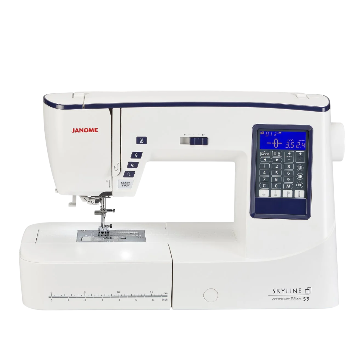 Janome S3 SKYLINE  Anniversary Edition Macchina per cucire Elettronica