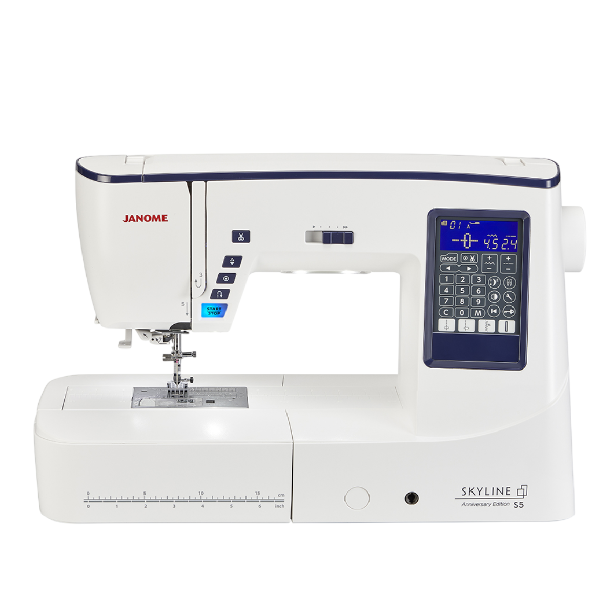 Janome S5 SKYLINE Anniversary Edition Macchina per cucire Elettronica