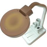 Lampada LED da Tavolo con Lente d’Ingrandimento 5X – Braccio Flessibile e Luce Fredda