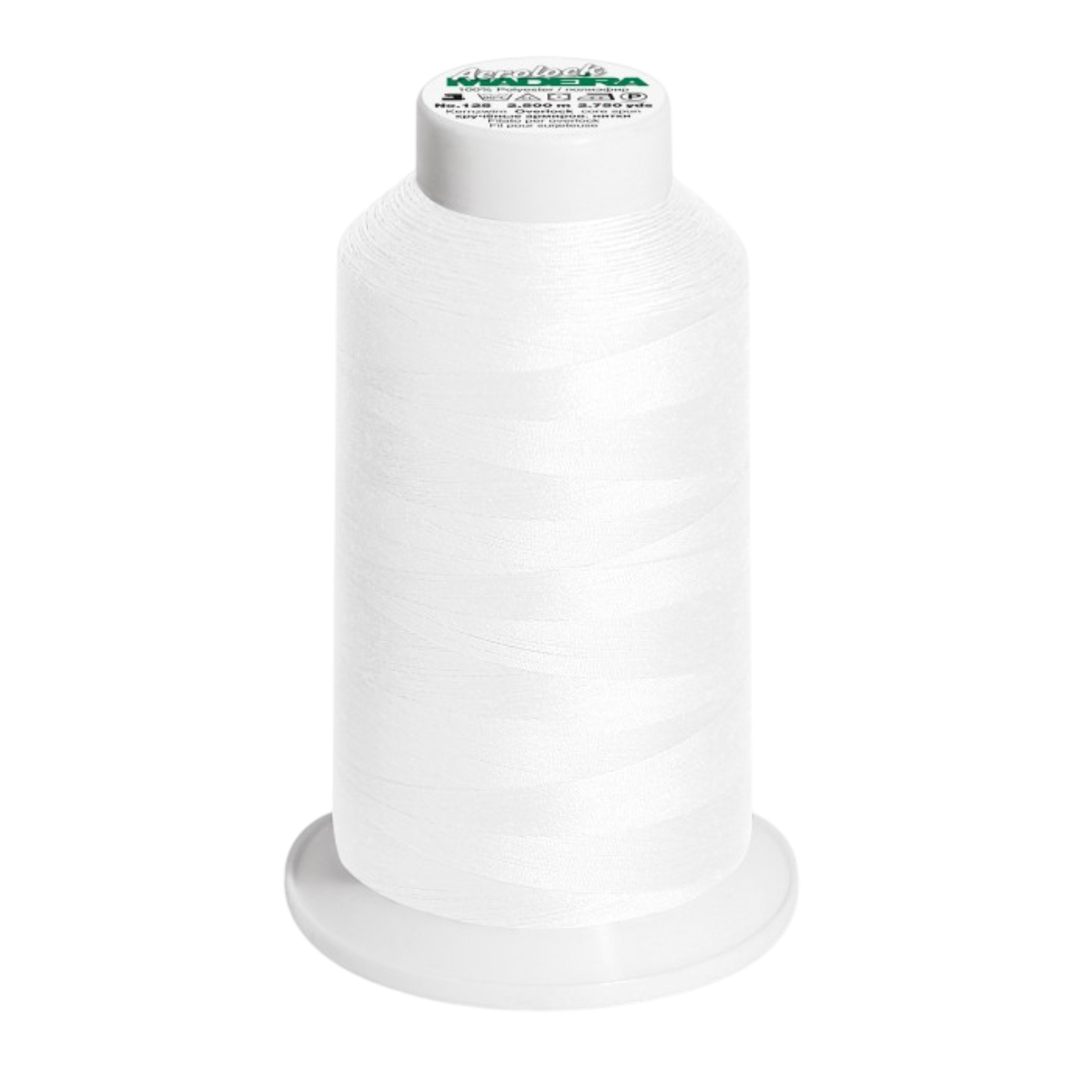 Madeira  Aerolock – Filato per Tagliacuci e Macchine da Cucire – 2500 mt – Titolo 125 - 18 Colori