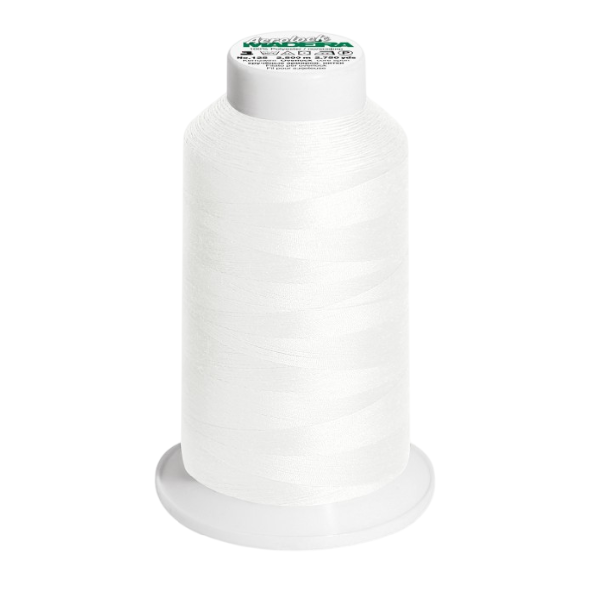 Madeira  Aerolock – Filato per Tagliacuci e Macchine da Cucire – 2500 mt – Titolo 125 - 18 Colori