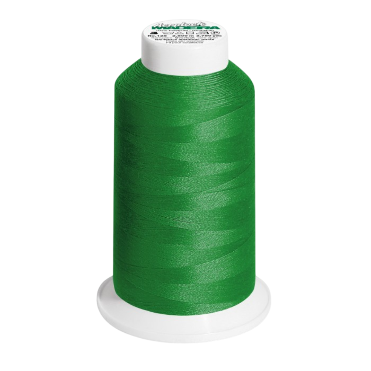 Madeira  Aerolock – Filato per Tagliacuci e Macchine da Cucire – 2500 mt – Titolo 125 - 18 Colori