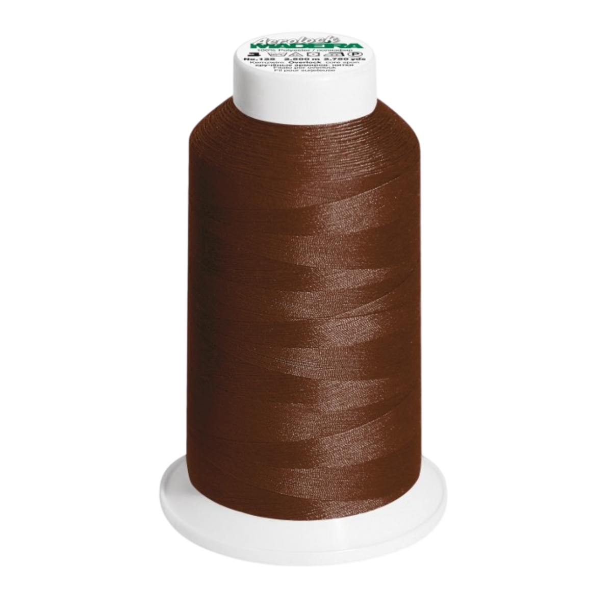 Madeira  Aerolock – Filato per Tagliacuci e Macchine da Cucire – 2500 mt – Titolo 125 - 18 Colori