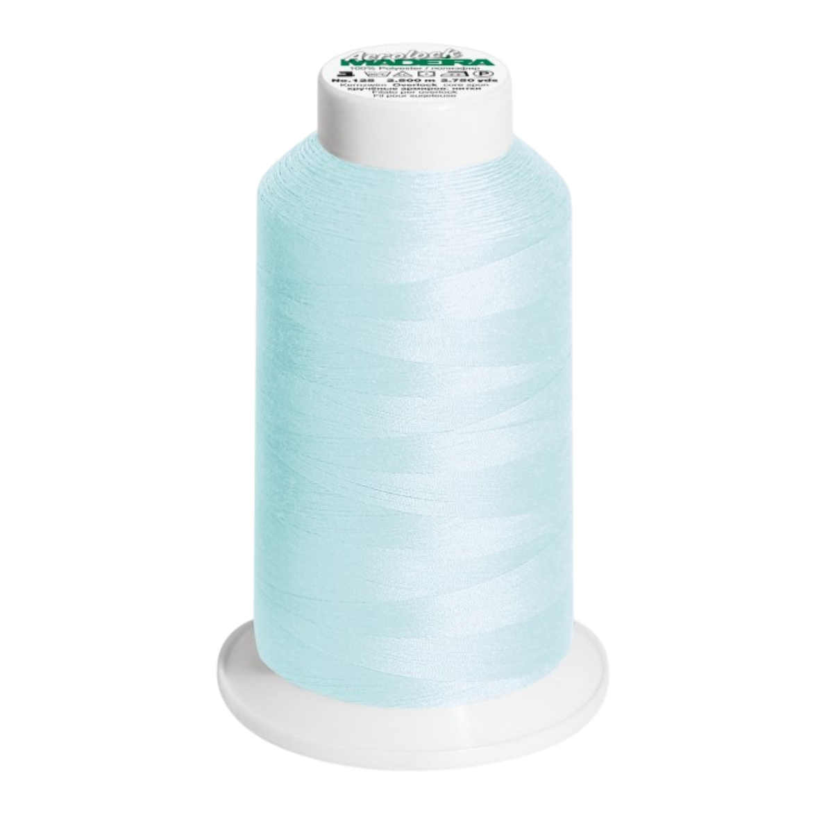 Madeira  Aerolock – Filato per Tagliacuci e Macchine da Cucire – 2500 mt – Titolo 125 - 18 Colori