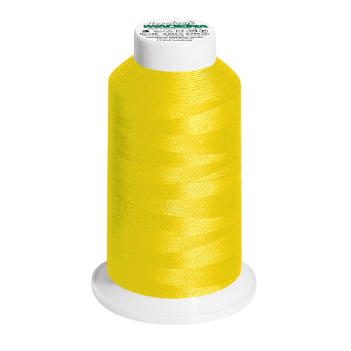 Madeira  Aerolock – Filato per Tagliacuci e Macchine da Cucire – 2500 mt – Titolo 125 - 18 Colori