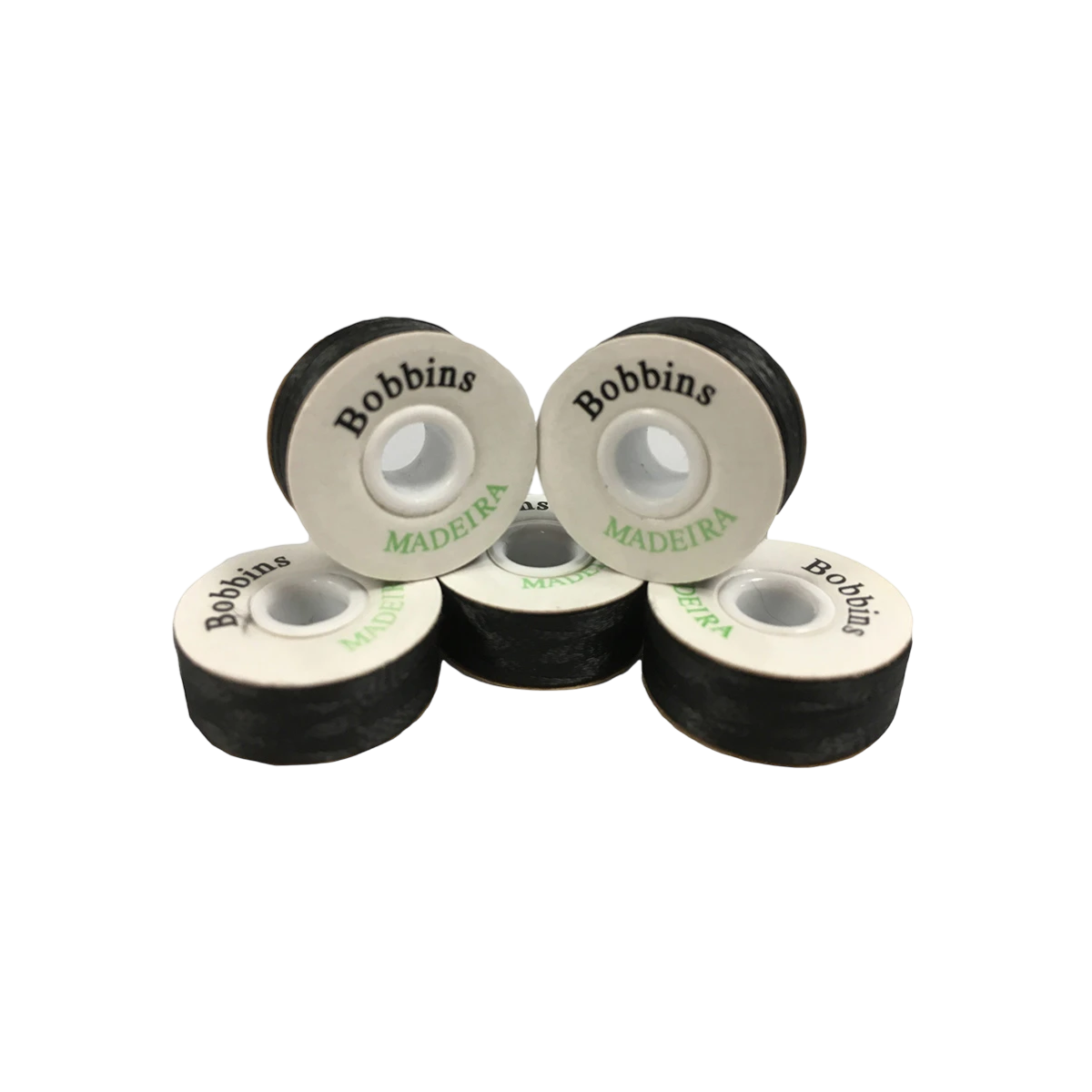 Madeira Spoline Prebobinate 144 pezzi Bianco o Nero