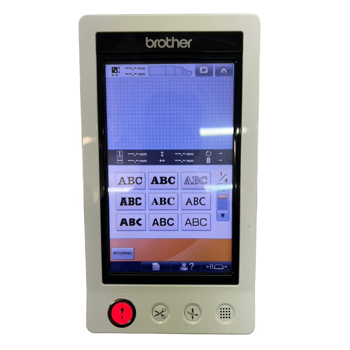 Macchina per ricamo Brother PR 1000 – Usata