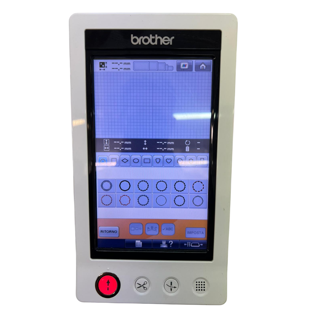Macchina per ricamo Brother PR 1000 – Usata