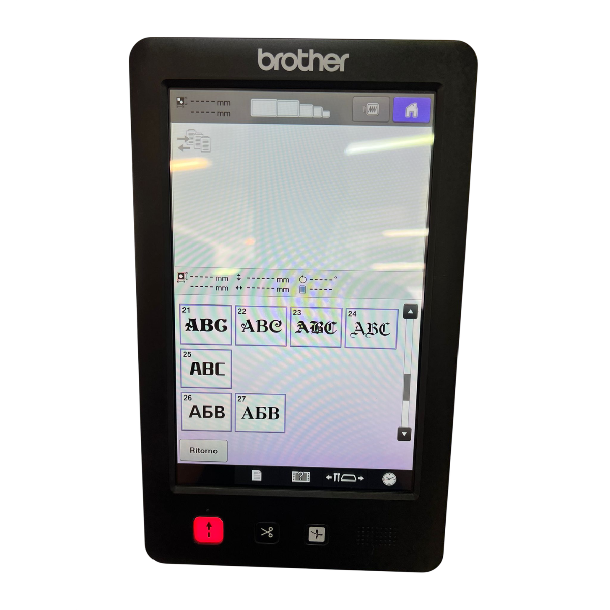 Macchina per ricamo Brother PR 1050 – Usata