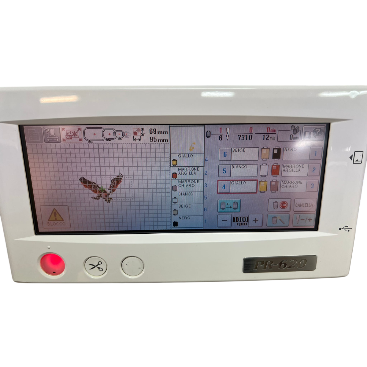 Macchina per ricamo Brother PR 620 – Usata