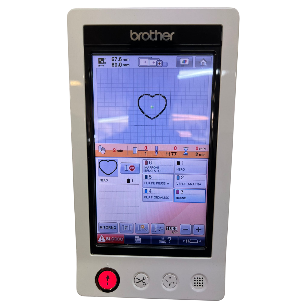 Macchina per ricamo Brother PR 655 – Usata