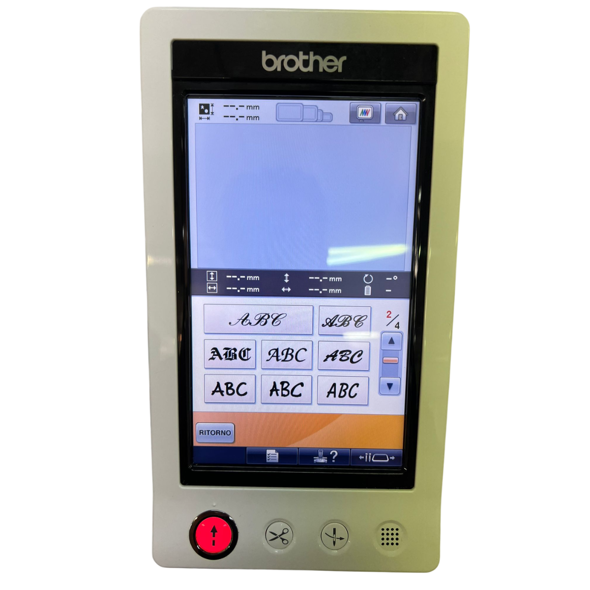 Macchina per ricamo Brother PR 655 – Usata