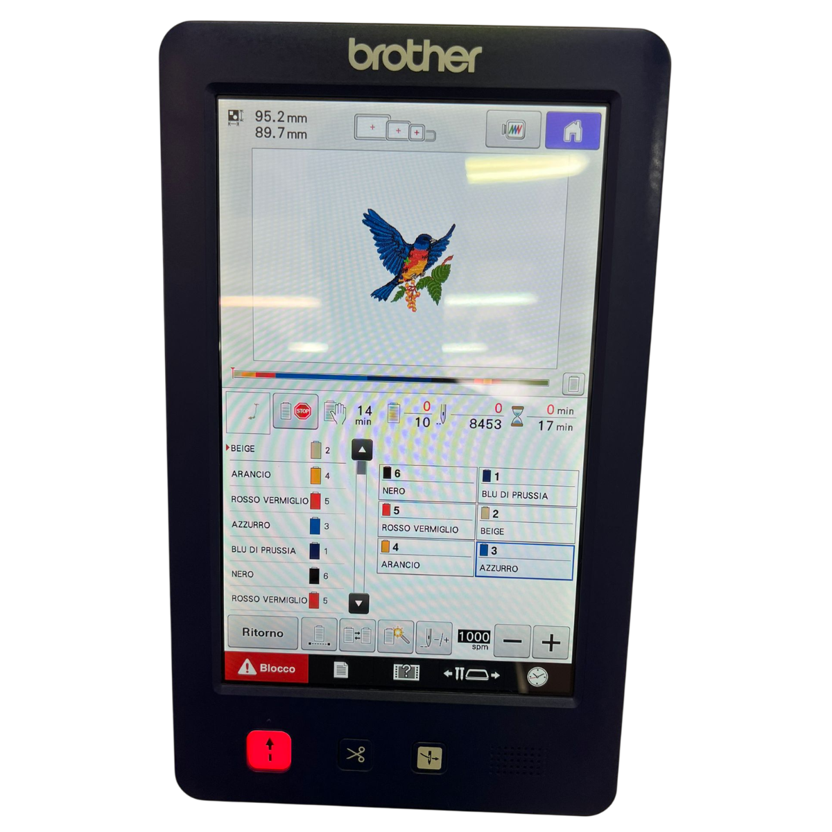 Macchina per ricamo Brother PR 670 – Uso Espositivo