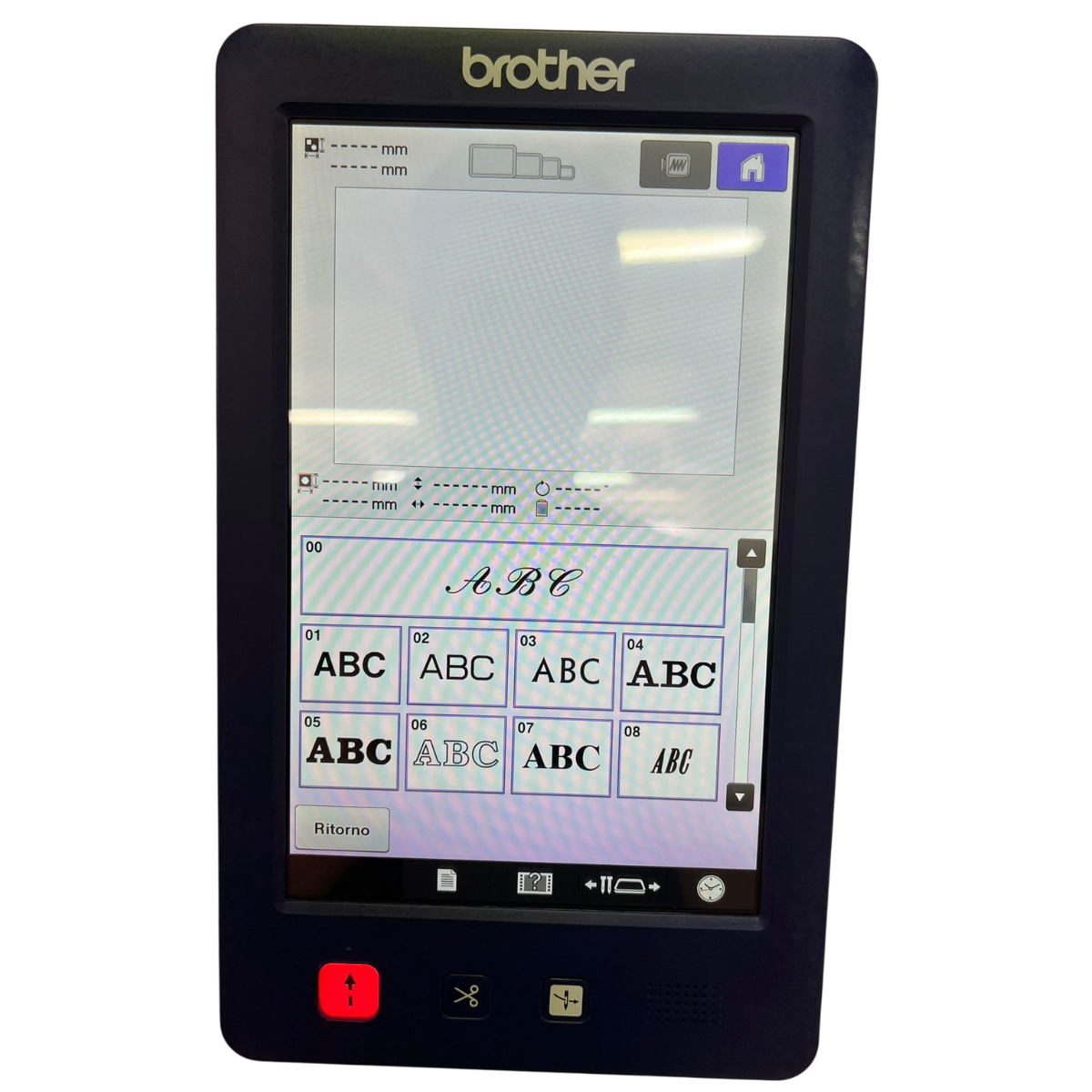 Macchina per ricamo Brother PR 670 – Uso Espositivo