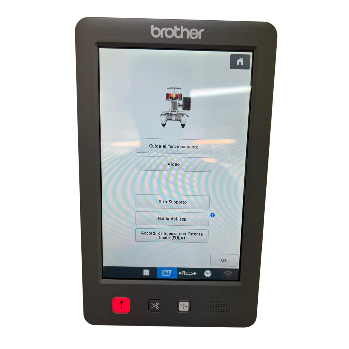 Macchina per ricamo Brother PR 680 – Uso Espositivo