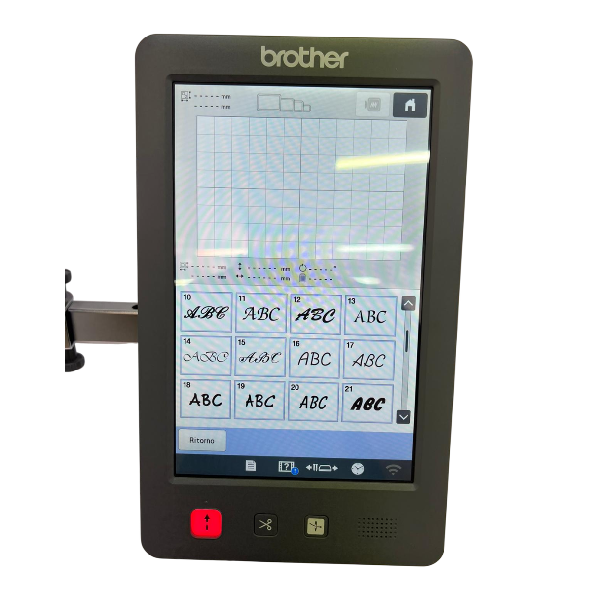 Macchina per ricamo Brother PR 680 – Uso Espositivo