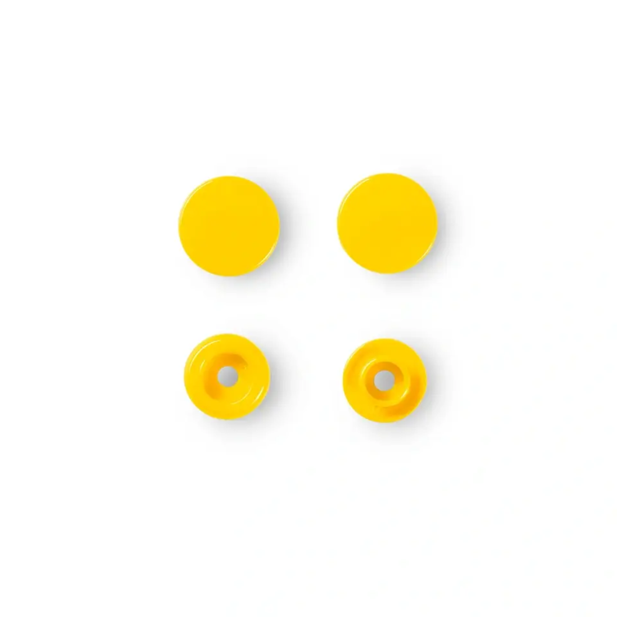 Prym Bottoni a Pressione in Plastica “Color Snaps”  1,24 cm – 30 Pz -varie forme e colori