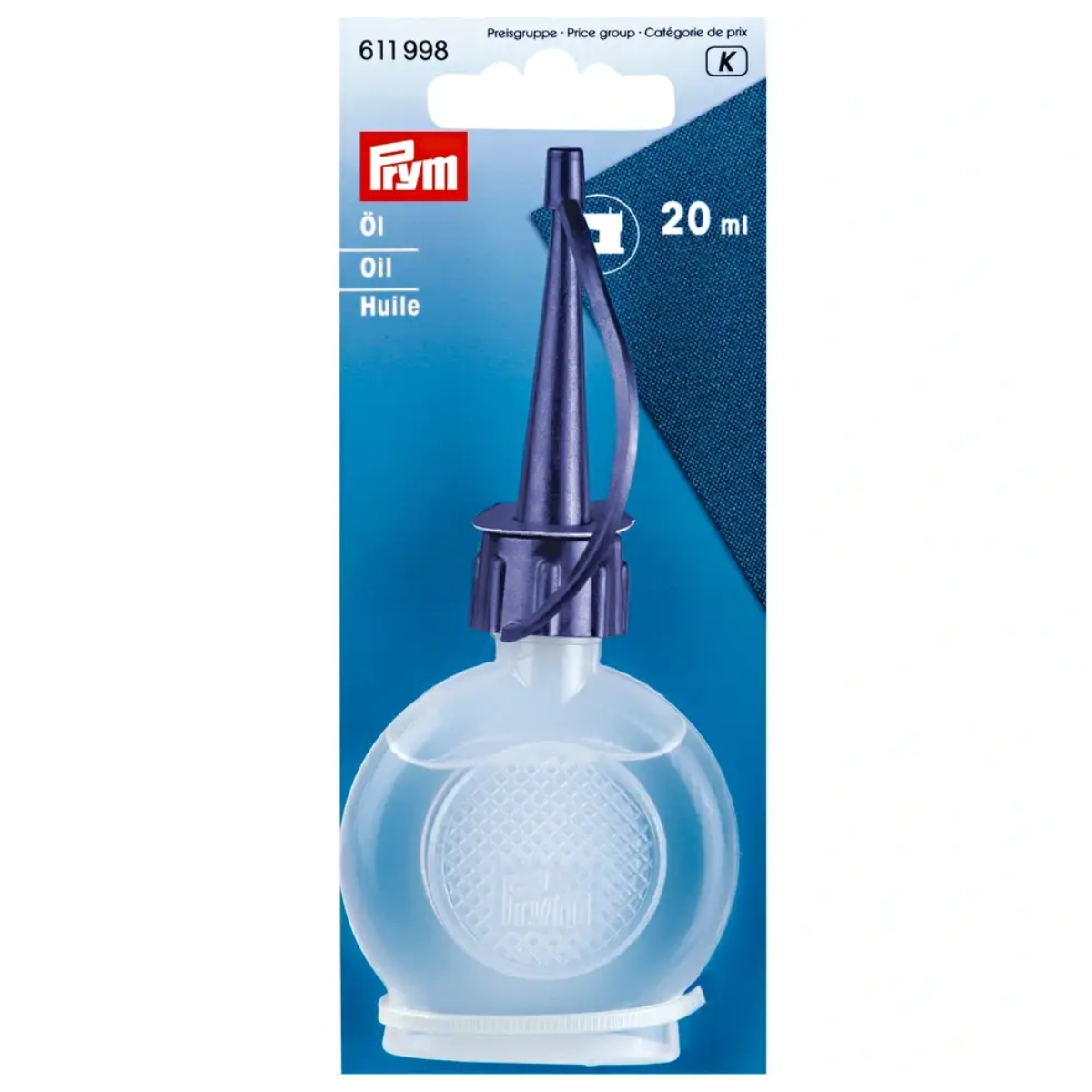 Olio Bianco per Macchine da Cucire – Prym 20 ml