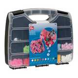 Prym Valigetta  “Color Snaps” – Set completo con 300 bottoni a pressione colorati