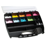 Prym Valigetta  “Color Snaps” – Set completo con 300 bottoni a pressione colorati