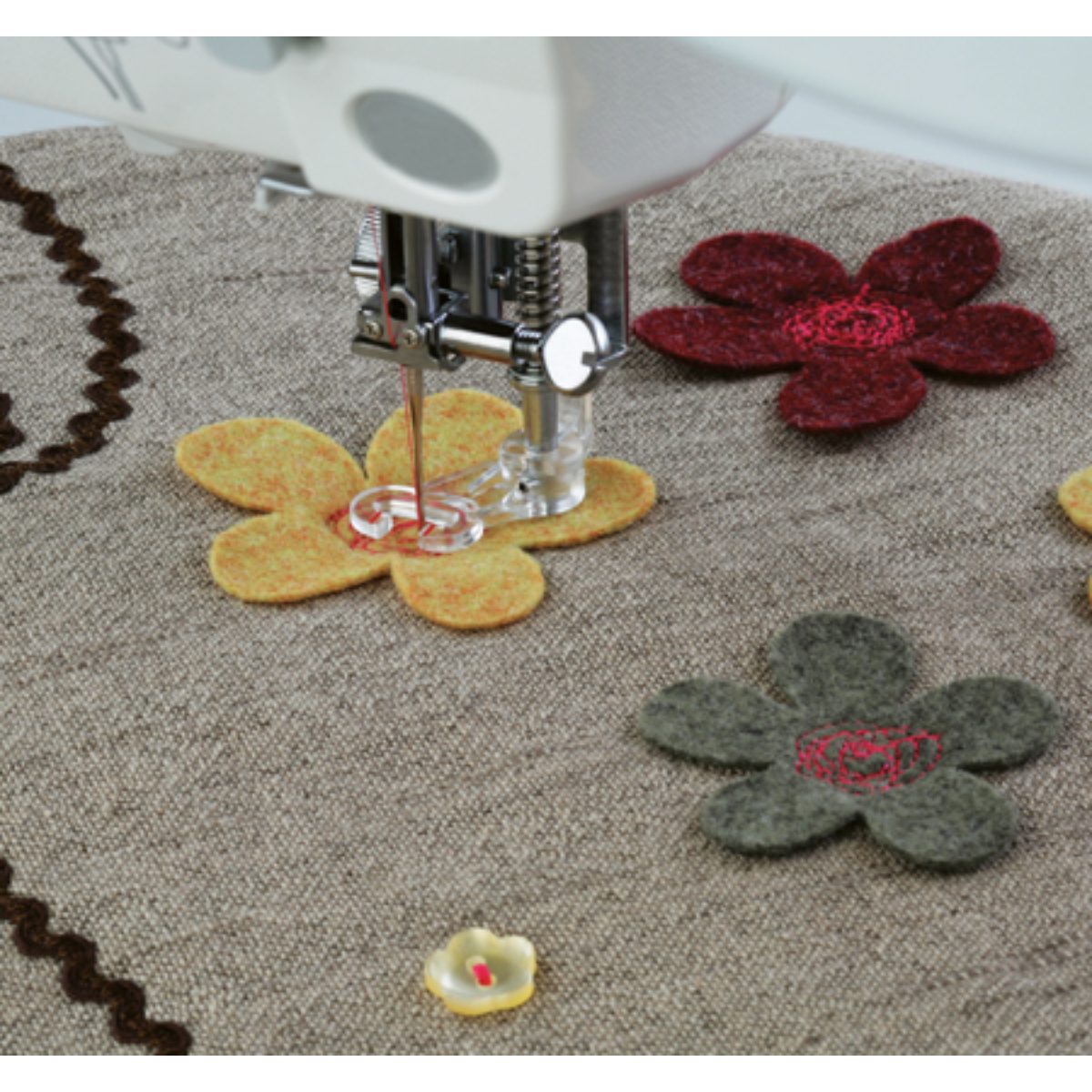 Janome Piedino da Rammendo e Ricamo a Mano Libera - Varie Misure