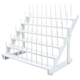 Porta Fili da 60 Coni – Da Tavolo o da Muro (Colore Bianco)